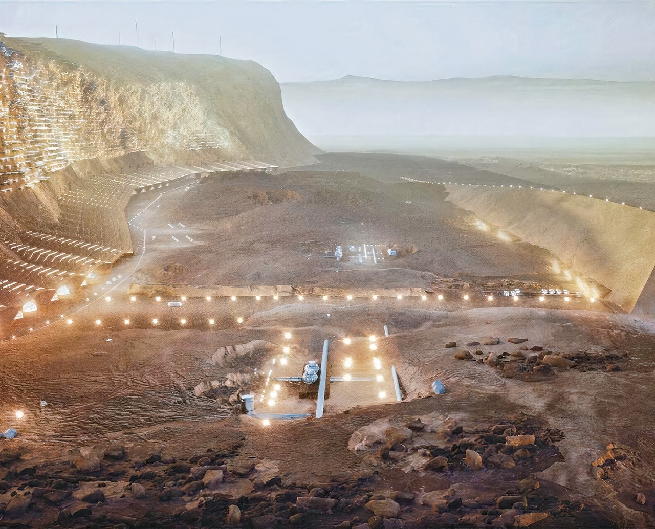 Nüwa - grad koji je planiran na Marsu