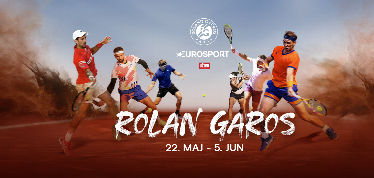 Završnica Rolan Garosa na Eurosportu